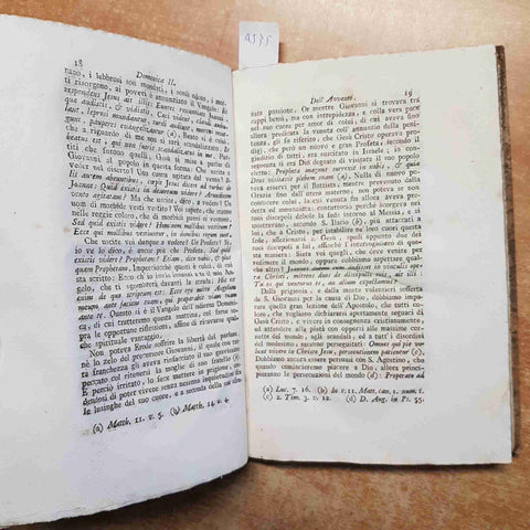 1818 IL VANGELO D'OGNI DOMENICA SPIEGATO NEL SENSO LETTERALE SPIRITUALE tomo 1