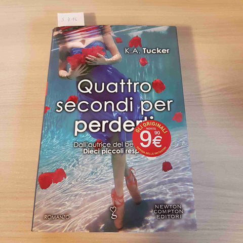 QUATTRO SECONDI PER PERDERTI - K. A. TUCKER - NEWTON COMPTON EDITORI - 2015