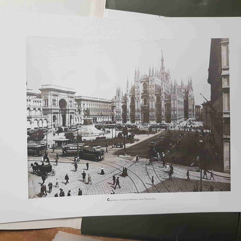 C'ERA UNA VOLTA MILANO La Repubblica/Alinari FOTO D'EPOCA CON DESCRIZIONI