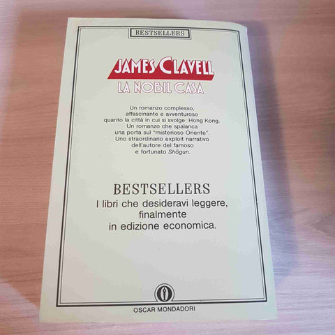 LA NOBIL CASA - JAMES CLAVELL - MONDADORI - 1988