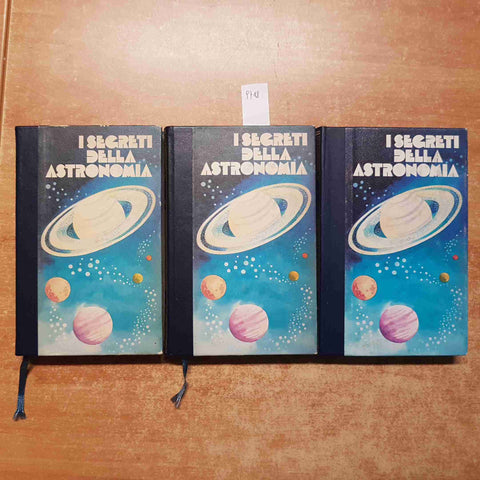 I SEGRETI DELLA ASTRONOMIA 3 volumi illustrati FERNI - 1976