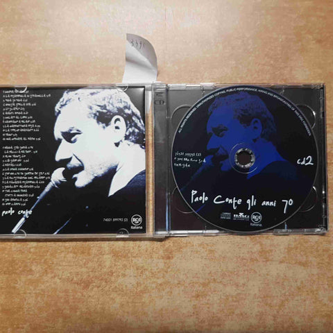 PAOLO CONTE GLI ANNI SETTANTA 2 CD RCA BMG 2001