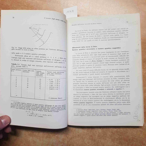 CHIMICA FISICA Sergio Pasquetto VOLUME PRIMO 1988 MASSON