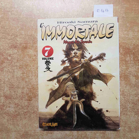 L'IMMORTALE 7 HIROAKI SAMURA novembre 1999 COMIC ART manga