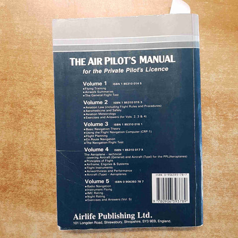 THE AIR PILOT'S MANUAL 5 radio navigation instrument flying 1989 THOM  airlife