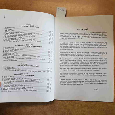 AEROTECNICA E IMPIANTI DI BORDO 1 MAURIZIO BASSANI 2008 IBS  aeronautica