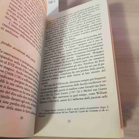 IL CERVELLO E LA PAROLA - CHARLES BOUTON - LATERZA - 1987