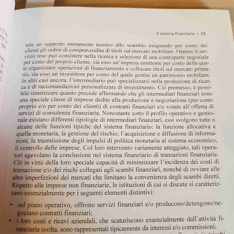 ECONOMIA DEL SISTEMA FINANZIARIO - RONCHINI, POLETTI, BOCCHIALINI - GIAPPICHELLI