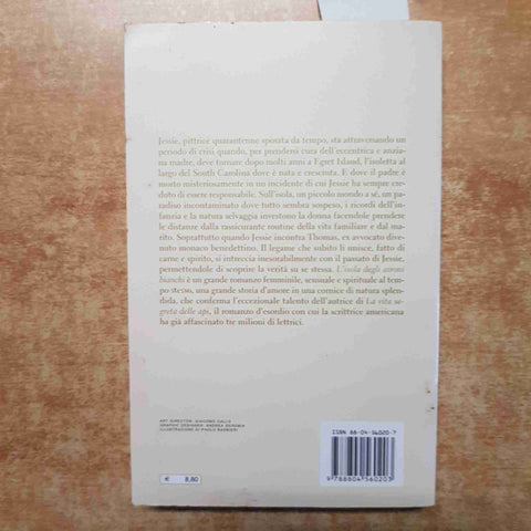 L'ISOLA DEGLI AIRONI BIANCHI Sue Monk Kidd 2006 OSCAR MONDADORI romanzo