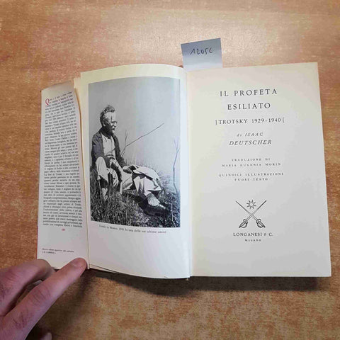 LEONE TROTSKY 1929 1940 il profeta esiliato ISAAC DEUTSCHER 1965 longanesi
