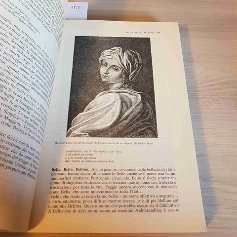 DIZIONARIO DEI NOMI origine dei nomi italiani FUENTES, CATTABIANI - NEWTON 2003