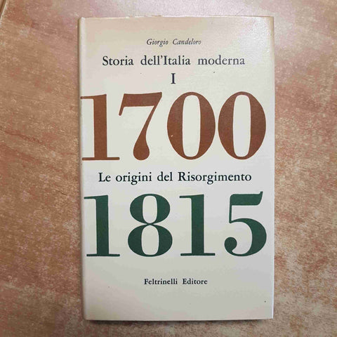 STORIA DELL'ITALIA MODERNA 8 volumi DAL RISORGIMENTO AL FASCISMO candeloro 1977