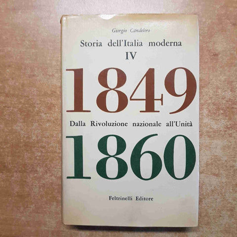 STORIA DELL'ITALIA MODERNA 8 volumi DAL RISORGIMENTO AL FASCISMO candeloro 1977