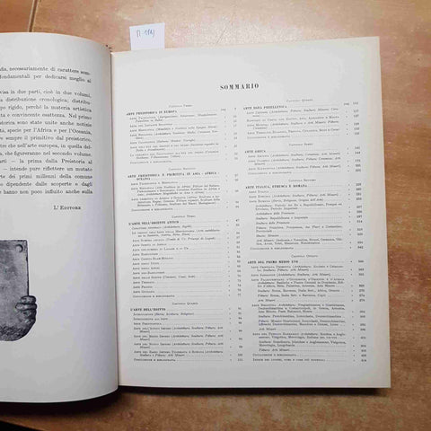 ARTE DI TUTTI I TEMPI 1 dalla preistoria al medioevo CINOTTI MIA 1955 DE AGOSTIN
