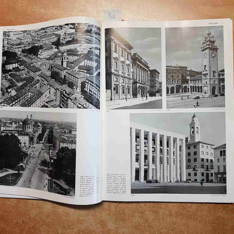 LOMBARDIA ORIENTALE 1957 TOURING attraverso l'italia SONDRIO BRESCIA BERGAMO