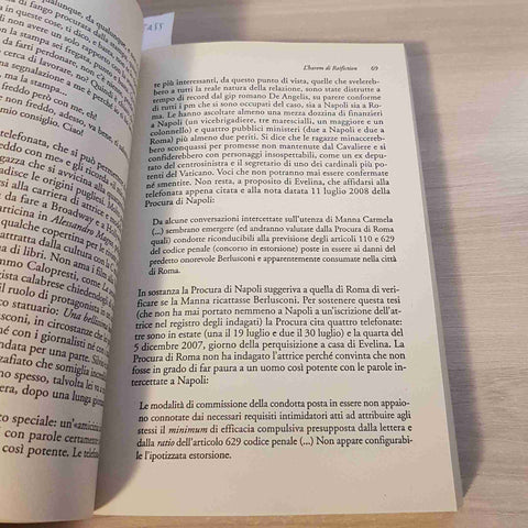 PAPI UNO SCANDALO POLITICO berlusconi GOMEZ, LILLO TRAVAGLIO 2009 CHIARE LETTERE