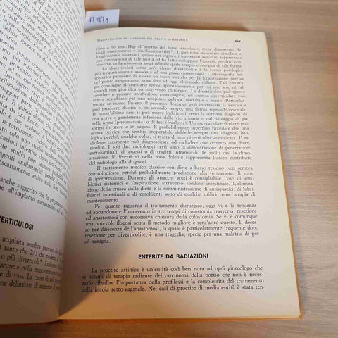 IL TRATTO INTESTINALE IN OSTETRICIA E GINECOLOGIA VOL1 N.4 PICCIN 1974 OSTETRICA