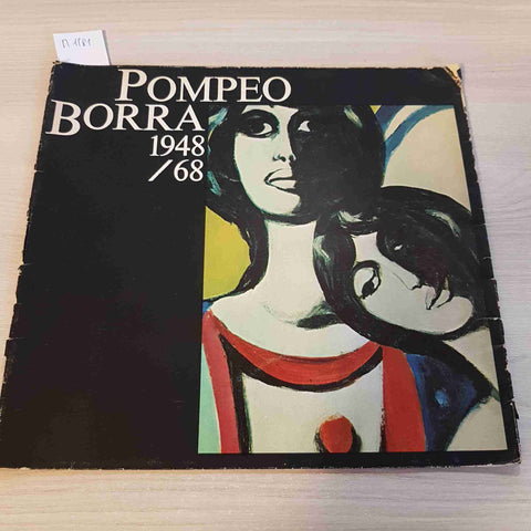 POMPEO BORRA 1948/1968 PARMA TEATRO REGIO braglia muratore CATALOGO POSTER