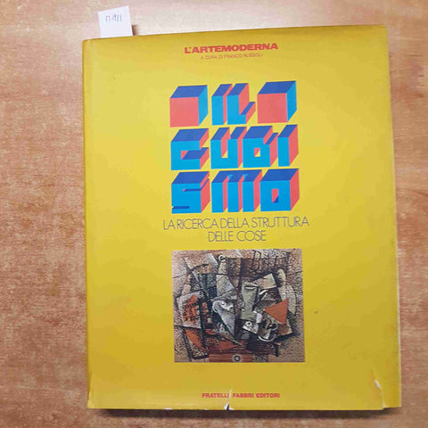 IL CUBISMO LA RICERCA DELLA STRUTTURA DELLE COSE l'arte moderna RUSSOLI fabbri
