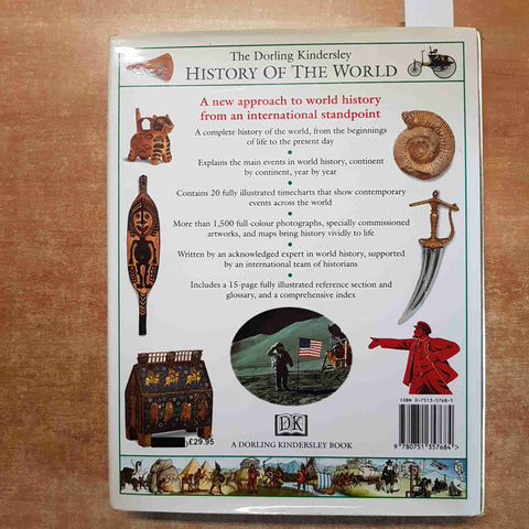 HISTORY OF THE WORLD the dorling kindersley DK 1998