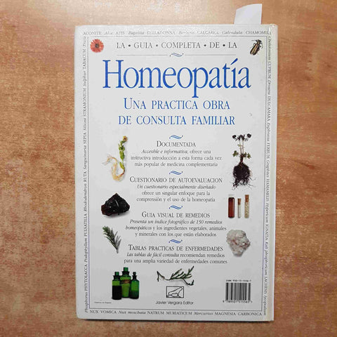 LA GUIA COMPLETA DE LA HOMEOPATIA principios practica tratamiento LOCKIE GEDDES