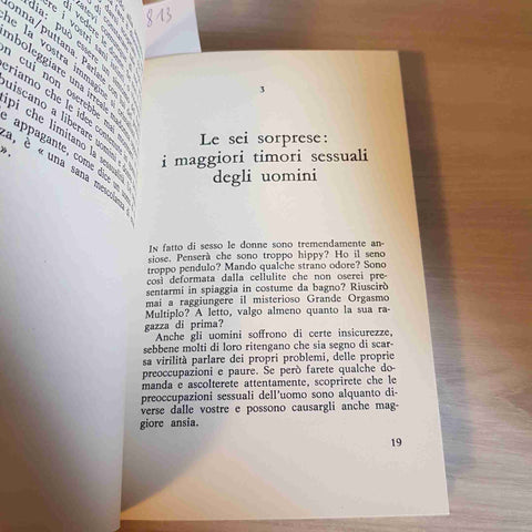 COME FARE L'AMORE A UN UOMO sesso ALEXANDRA PENNEY SPERLING & KUPFER 1983