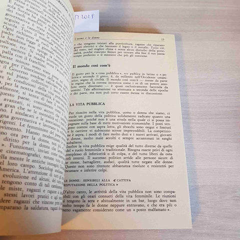 IL SUCCESSO DELLA DONNA parita' femminismo PECHADRE, ROUDY - SANSONI 1975