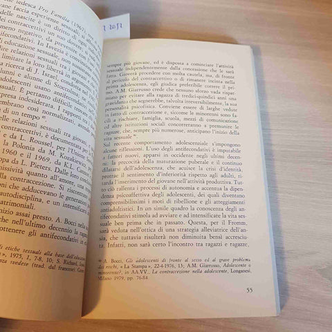 EDUCAZIONI DEI GIOVANI ALLA FAMIGLIA - NORBERTO GALLI - VITA E PENSIERO - 1984