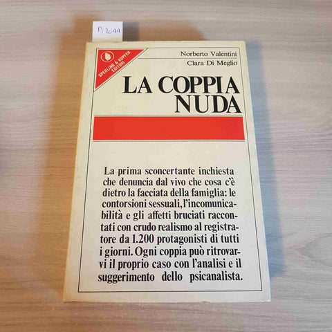 LA COPPIA NUDA sesso NORBERTO VALENTINI, CLARA DI MEGLIO SPERLING KUPFER 1977