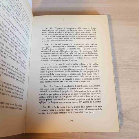I CANI DA GUARDIA E DA DIFESA allevamento addestramento HUMEL - DE VECCHI 1973