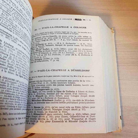 LES GUIDES BLEUS ALLEMAGNE REPUBLIQUE FEDERALE - HACHETTE - 1963