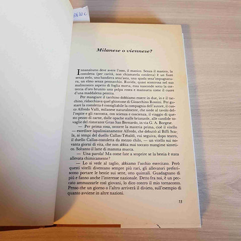 QUANDO SIAMO A TAVOLA prima edizione CESARE MARCHI - RIZZOLI - 1990