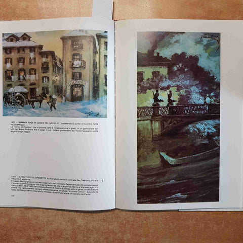 LA MILANO DI GIOVANETTI 1982 EUROARTE comune di milano duomo tram navigli sforza
