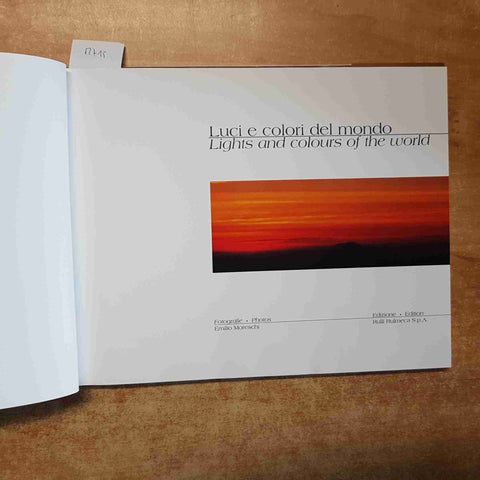 LUCI E COLORI DEL MONDO lights and colours of the world MORESCHI EMILIO rulli