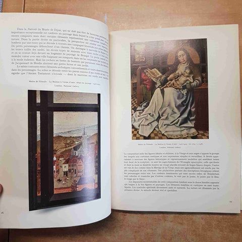 LA PEINTURE FLAMANDA le siecle de Van Eyck 1957 LASSAIGNE SKIRA pittura fiamming