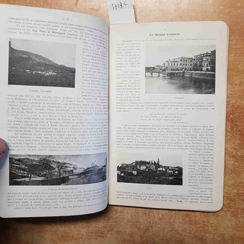 IL LAGO DI GARDA E LA SUA REGIONE 1909 brescia mantova trento verona ONESTINGHEL