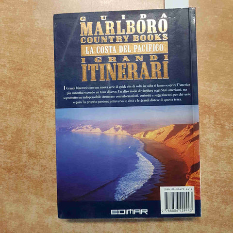 GUIDA MARLBORO COUNTRY BOOKS LA COSTA DEL PACIFICO i grandi itinerari EDIMAR