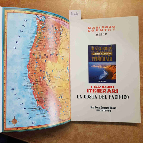 GUIDA MARLBORO COUNTRY BOOKS LA COSTA DEL PACIFICO i grandi itinerari EDIMAR