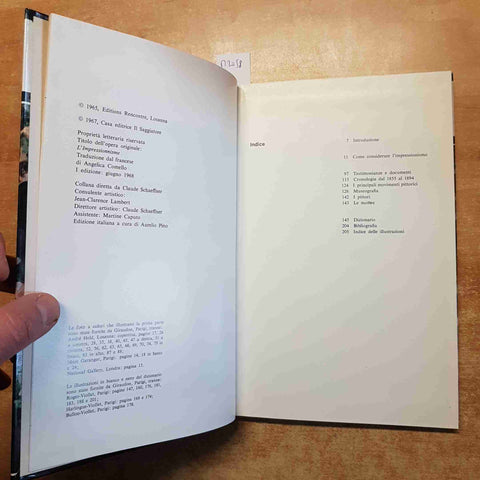 L'IMPRESSIONISMO jacques lassaigne 1968 IL SAGGIATORE