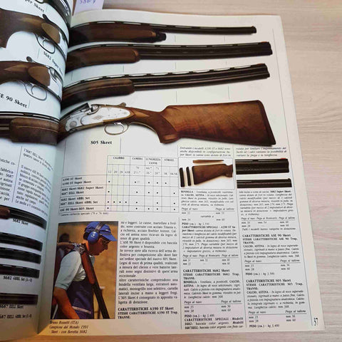 BERETTA DAL 1526 CATALOGO FUCILI CACCIA A POMPA CARABINE PISTOLE FONDINE 1992