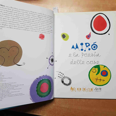 ARTE PER CRESCERE - MIRO' E LA POESIA DELLE COSE art'e' ragazzi 2013