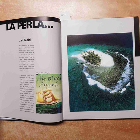 LA PERLA DI TAHITI VISTA DAI NUOVI CREATORI gioielli 1997 dream publications