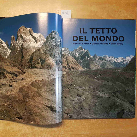 IL TETTO DEL MONDO himalaya karakoram nanga parbat 1990 RIZZOLI amin willetts