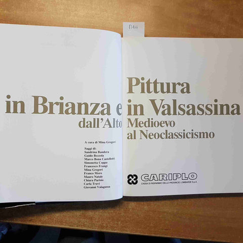 PITTURA IN BRIANZA E IN VALSASSINA dall'alto medioevo al neoclassicismo CARIPLO