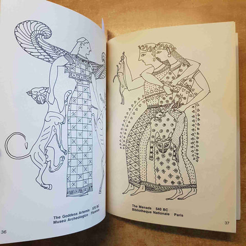 DESIGNS FROM ANCIENT GREECE coloring book design source DONNA HALL COSON athens