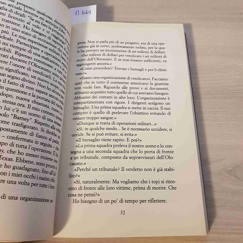 I VENDICATORI criminali nazisti DANNY BAZ - PIEMME - 2009