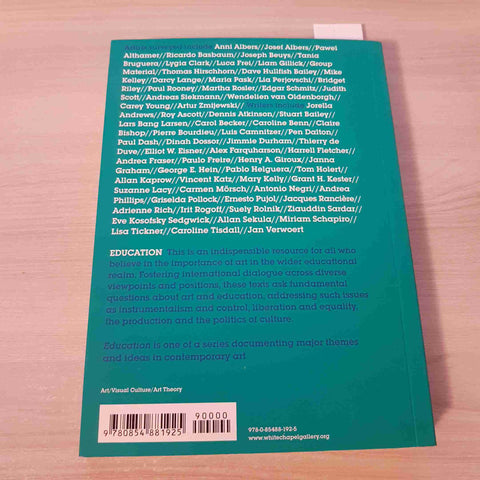 EDUCATION DOCUMENTS OF CONTEMPORARY ART - FELICITY ALLES - WHITECHAPEL - 2011