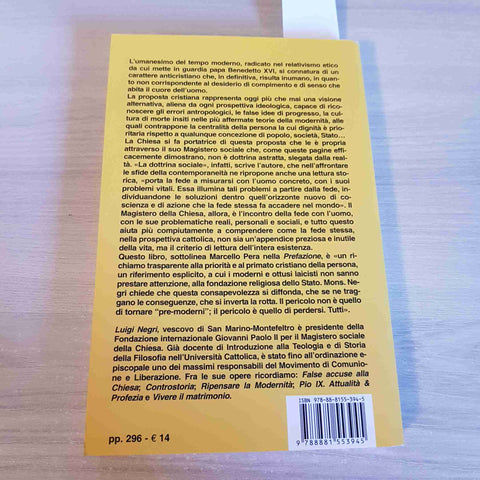 PER UN UMANESIMO DEL TERZO MILLENNIO magistero  LUIGI NEGRI 2007 EDIZIONI ARES