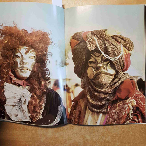 LA SERENISSIMA IN MASCHERA venezia PERALE ZAMBELLI AUTOGRAFATO! pagina mancante