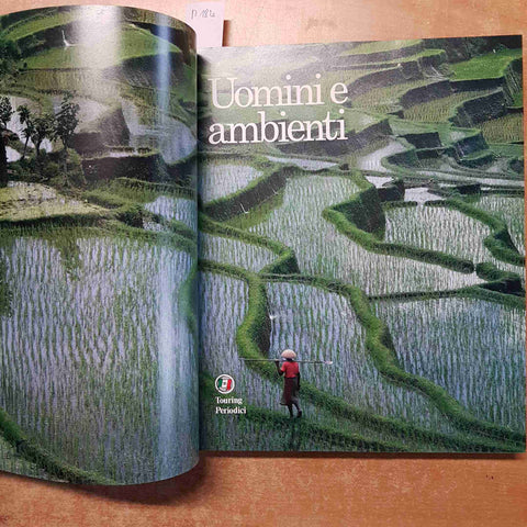 UOMINI E AMBIENTI i grandi libri di vie del mondo TOURING NATIONAL GEOGRAPHIC